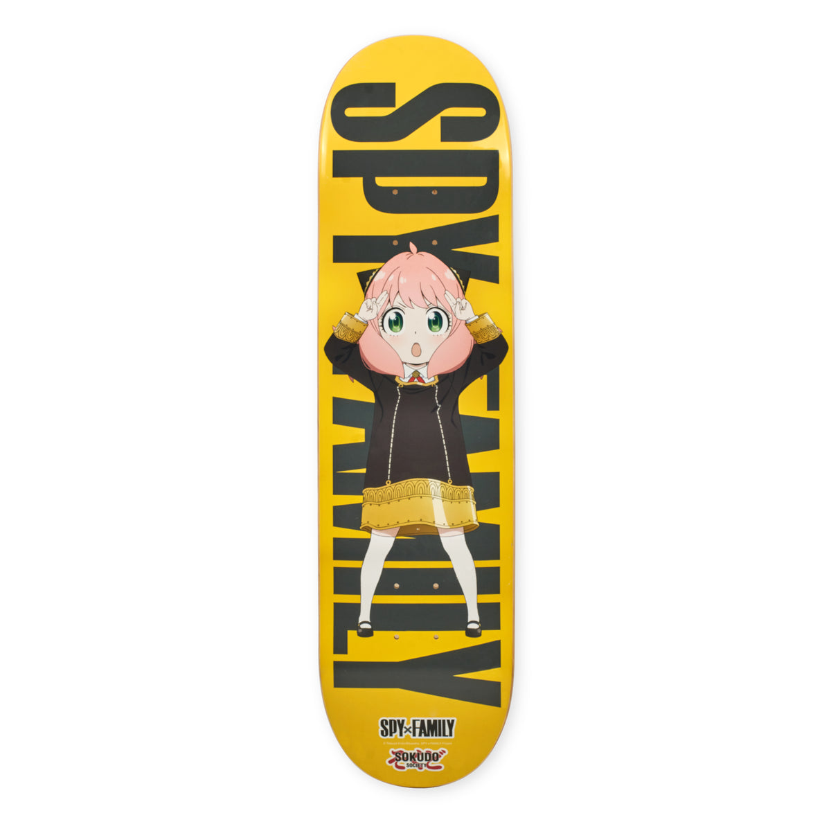 Sokudo Society x Spy Family Anya Skate Deck