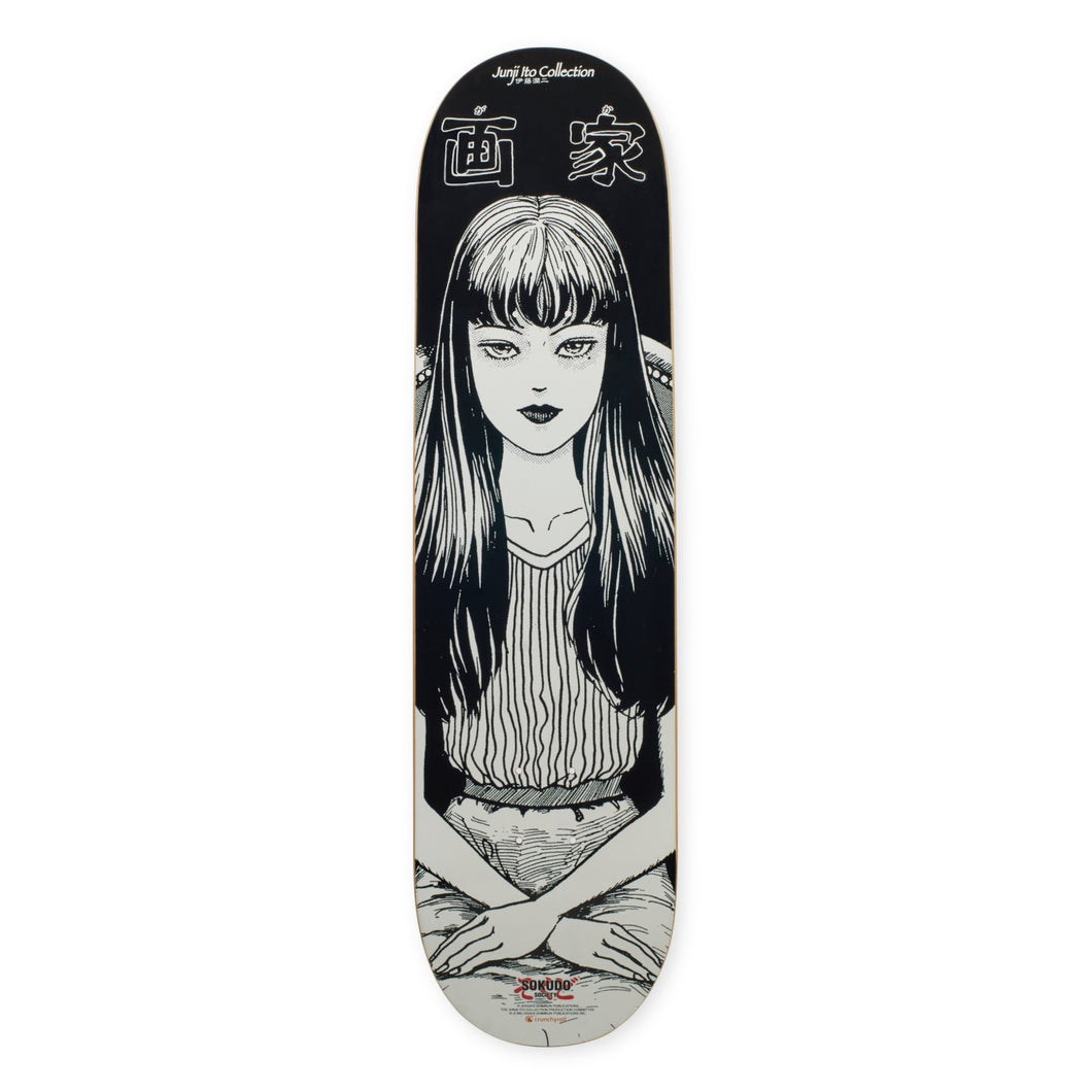 Sokudo Society x Junji Ito Tomie Skateboard