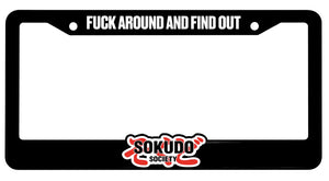 Soukdo Society FAFO License Plate Frame