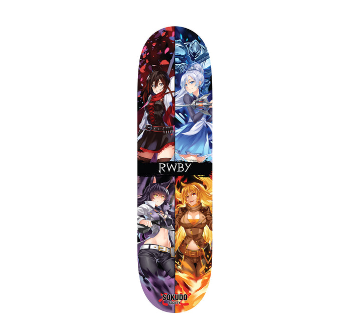 Official Rooster Teeth RWBY Skatebord Deck